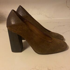 Free People Heart Block Heels